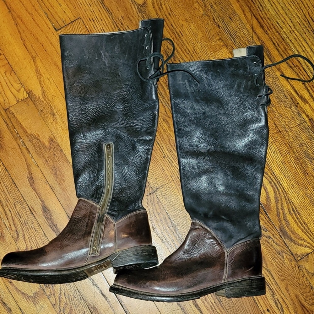 Bed Stu Manchester Black & Brown Boots 🖤🤎🖤